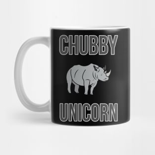 Chubby Unicorn Funny Rhino Mug